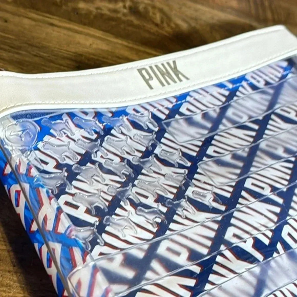 Victoria’s Secret / PINK Bundle of 2 Cosmetics Skincare Makeup Zipper Bags Cases - Picture 8 of 8